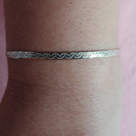 Gorgeous 925 Italian Silver Bracelet! - Picture 1 of 8